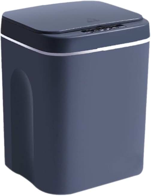 Intelligent Trash Can Automatic Sensor Dustbin Smart Sensor Electric Waste Bin Home Rubbish Can for Kitchen Bathroom Garbage(14L)