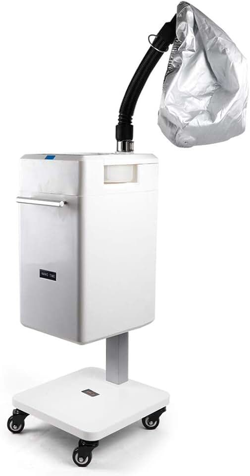 Professional Hair Steamer and Hair Processor,Nano Hair Steamer Anion Hair Color Processor Stand Up Base Salon Spa Equipment 500W 110V