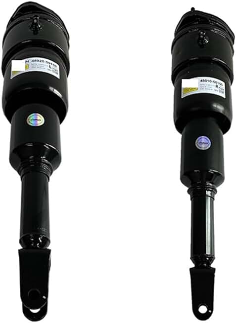 One Pair Air Shock Absorber Damper Front Left and Right 48020-50150 48020-50251 48010-50150 48010-50251 Compatible with Lexus LS460