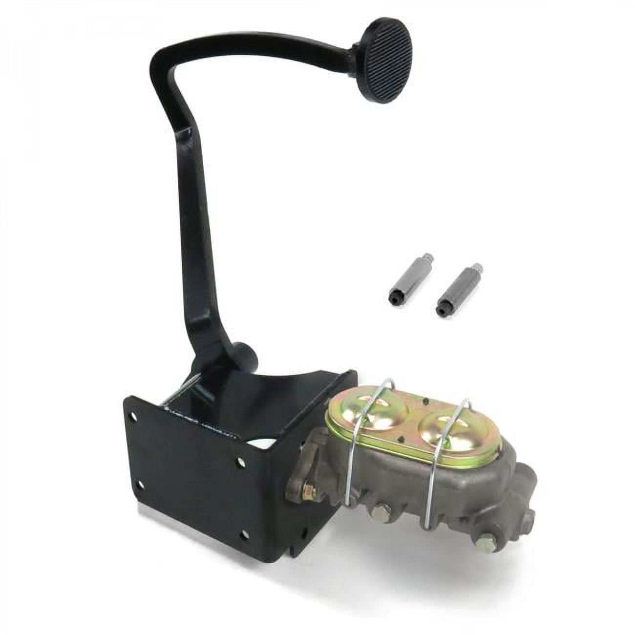 Helix Suspension Brakes & Steering  40-48 Chevy Manual Brake Pedal Kit Drum & Drum 3 in. Black Pad