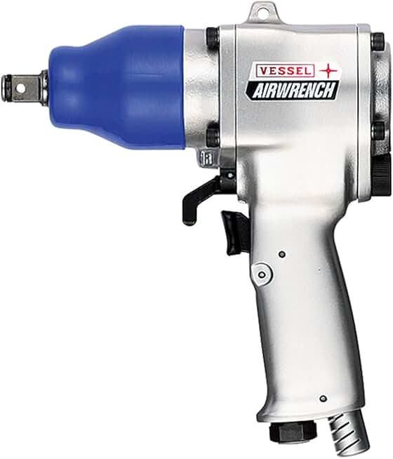 Vessel GT-1600VPH Ultra Lightweight Air Impact Wrench, Oilless Type