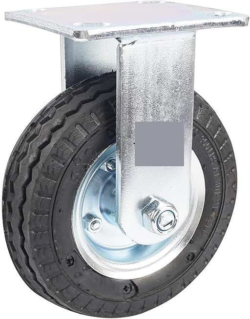 1Pcs Caster Heavy 6-inch Inflatable Directional Wheel Rubber Air Wear-resistant Hotel Luggage Cart