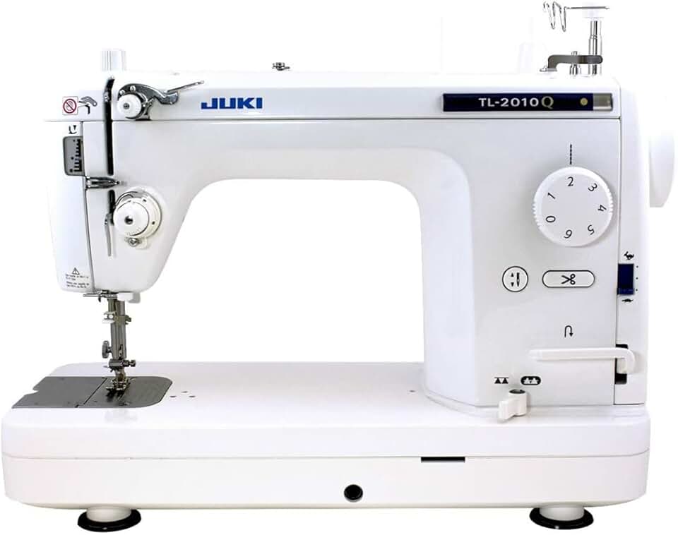 TL-2010Q 1-Needle, Lockstitch, Portable Sewing Machine with Automatic Thread Trimmer for Quilting, Tailoring, Apparel and Home Decor