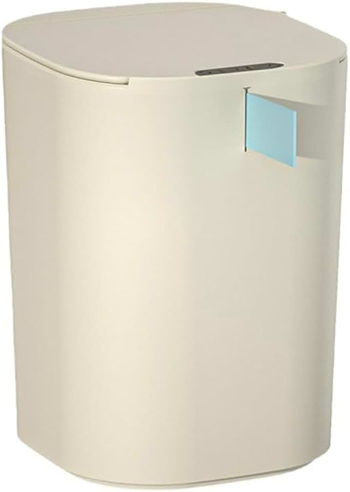 Motion Sensor Bathroom Trash Can Touchless Small Trash Bin for Office Bedroom Living Room, 32.5CM