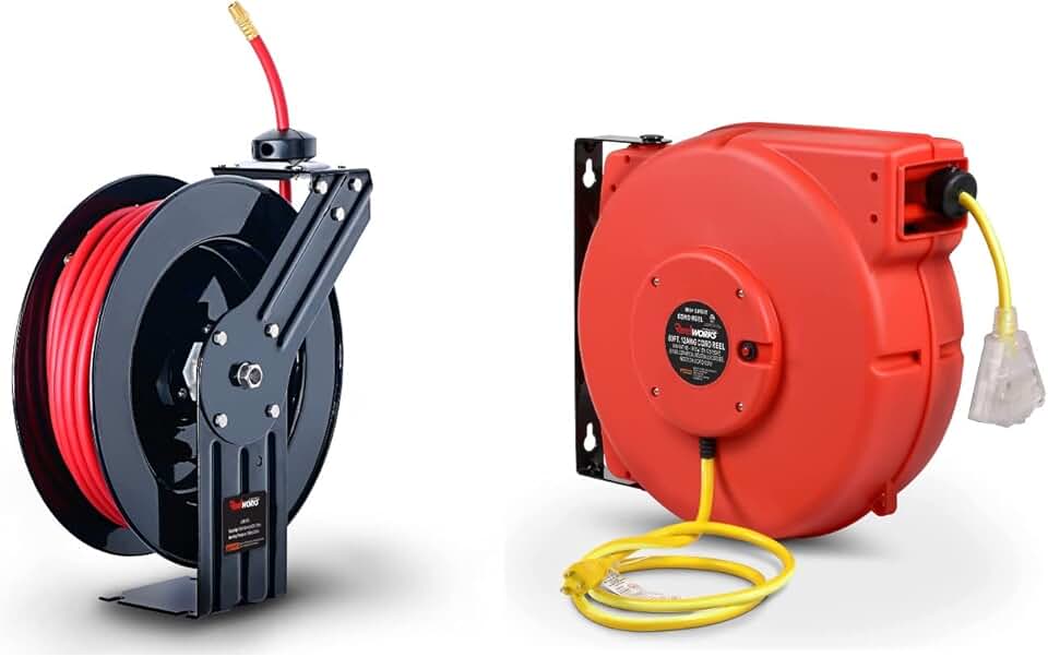 ReelWorks Air Hose Reel Retractable 3/8