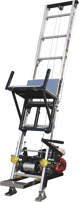 Tranzporter Platform Hoist - 28ft.Lift, 250-Lb. Capacity, Model Number 60040