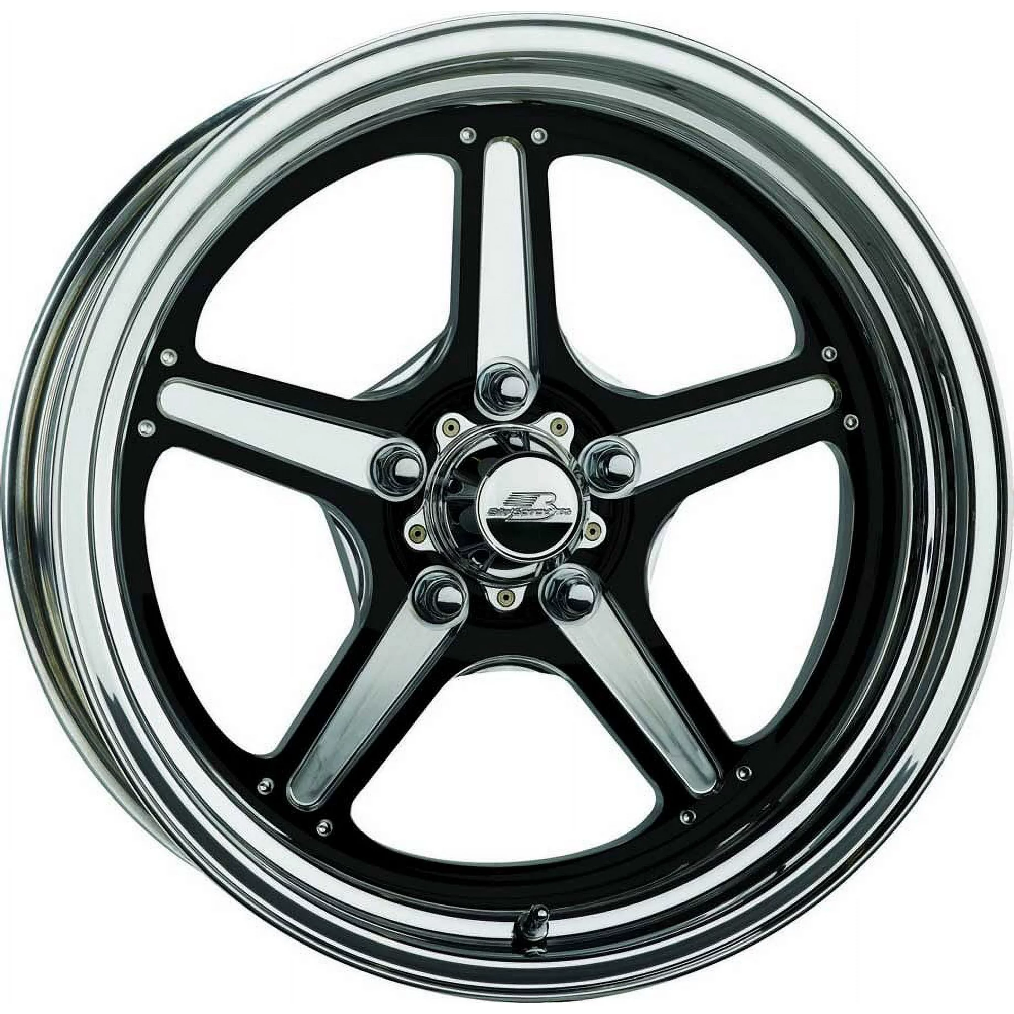 Billet Specialties Brs035106155n Street Lite Black Wheel15x10 5.5In Bs, 1 Pack