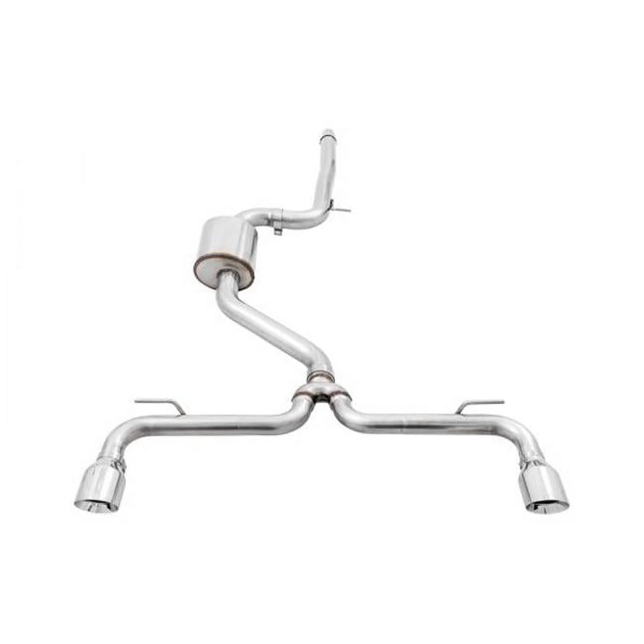 AWE Tuning Volkswagen GTI MK7.5 2.0T Track Edition Exhaust w/Chrome Silver Tips 102mm