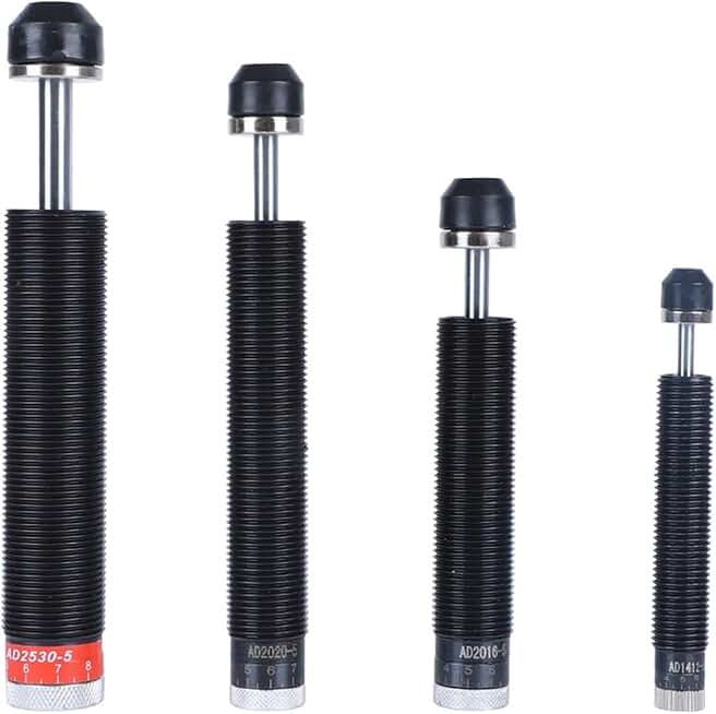 AD Pneumatic Shock Absorber Damper Cylinder Manipulator Hydraulic Oil Pressure Buffer AD1410/1412/1416/2016/2020/2025/2030/2050 1Pcs(AD64100-5)