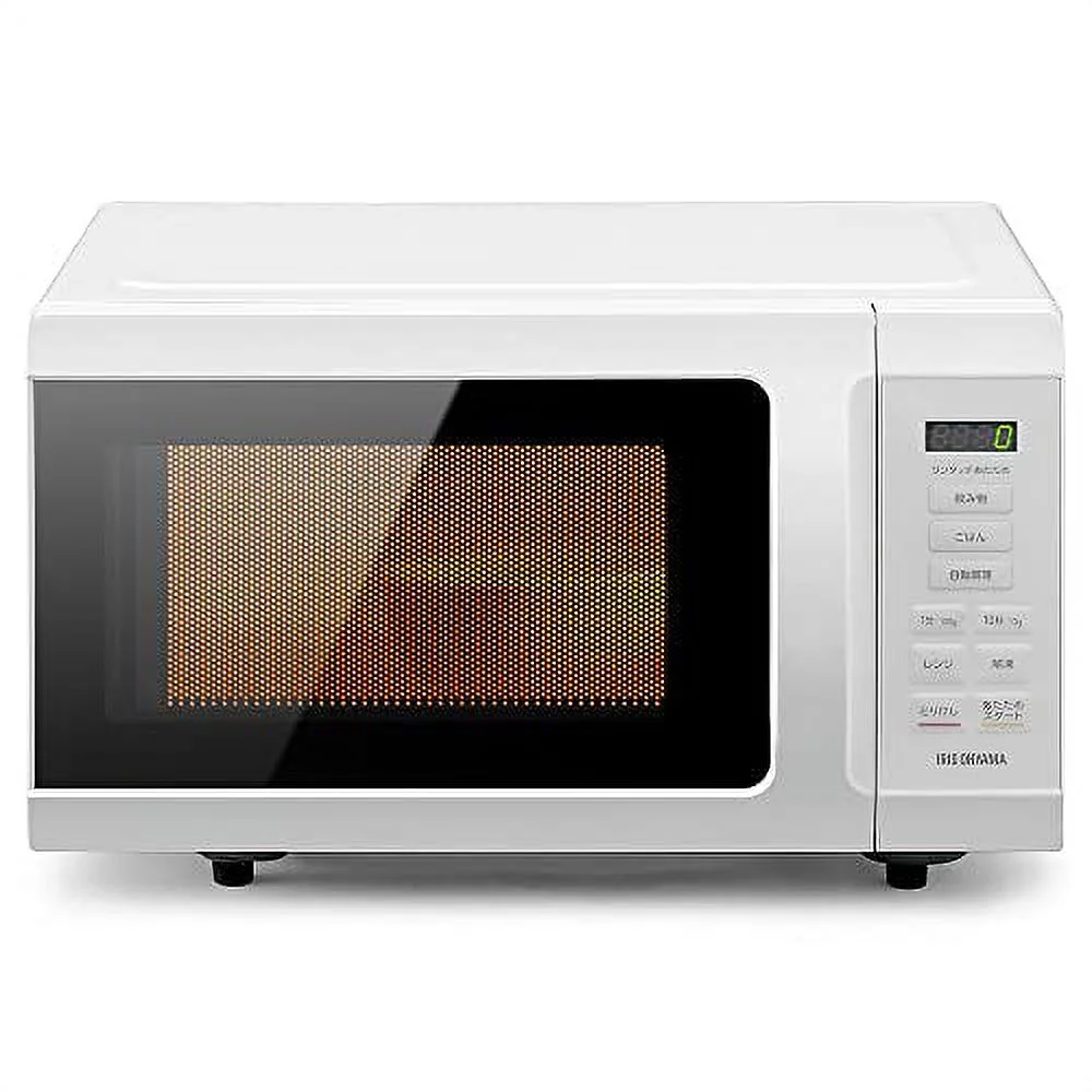 Iris Ohyama Microwave Oven 18L Flat Table Hertz Free Single Function Nationwide IMB-F186-W White