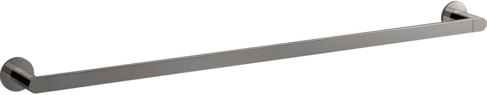 Kohler K-73143-TT Composed 30-Inch Bathroom Towel bar, Titanium