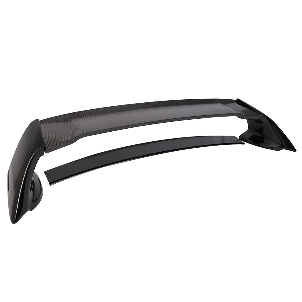 Ikon Motorsports Compatible with 06-11 Civic 4Dr MU CF Trunk Spoiler Painted Nighthawk Black Pearl # B92P