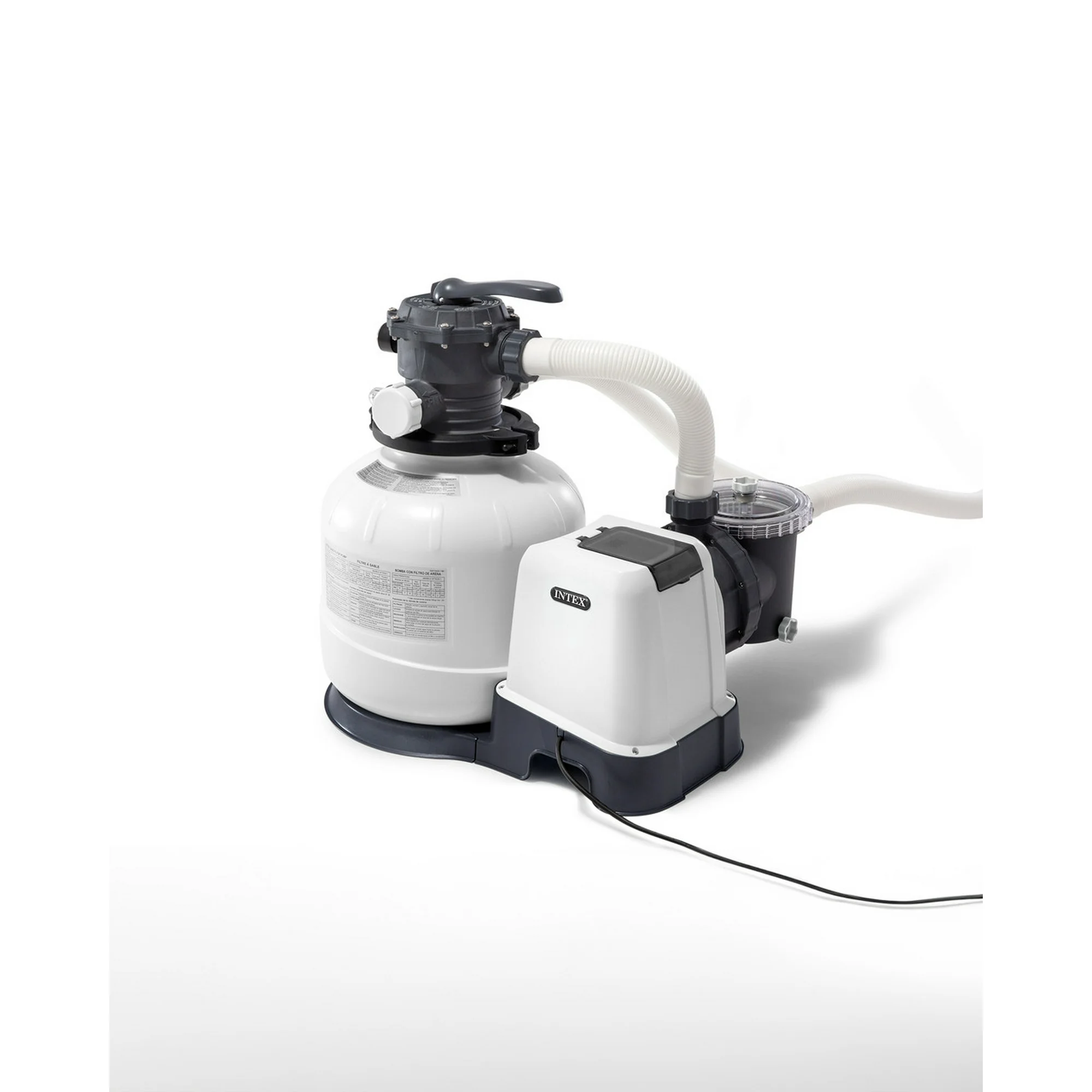 Intex SX2800 Krystal Clear Sand Filter Pump for Above Ground Swimming Pools: 2800 GPH Pump Flow Rate