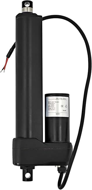 180035, 12V Electric Actuator for Grasshopper Powerfold Decks, Compatible with Powerfold Decks 3348 3452 3452R 3461 3461R 3472 3472R 3552R 3561R 3572R 3661 3761R 524V-42 526V-52