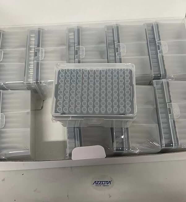 Azzota FILTERED STERILE PIPETTE TIPS, 200UL, STERILE, CLEAR, 4800 TIPS/case