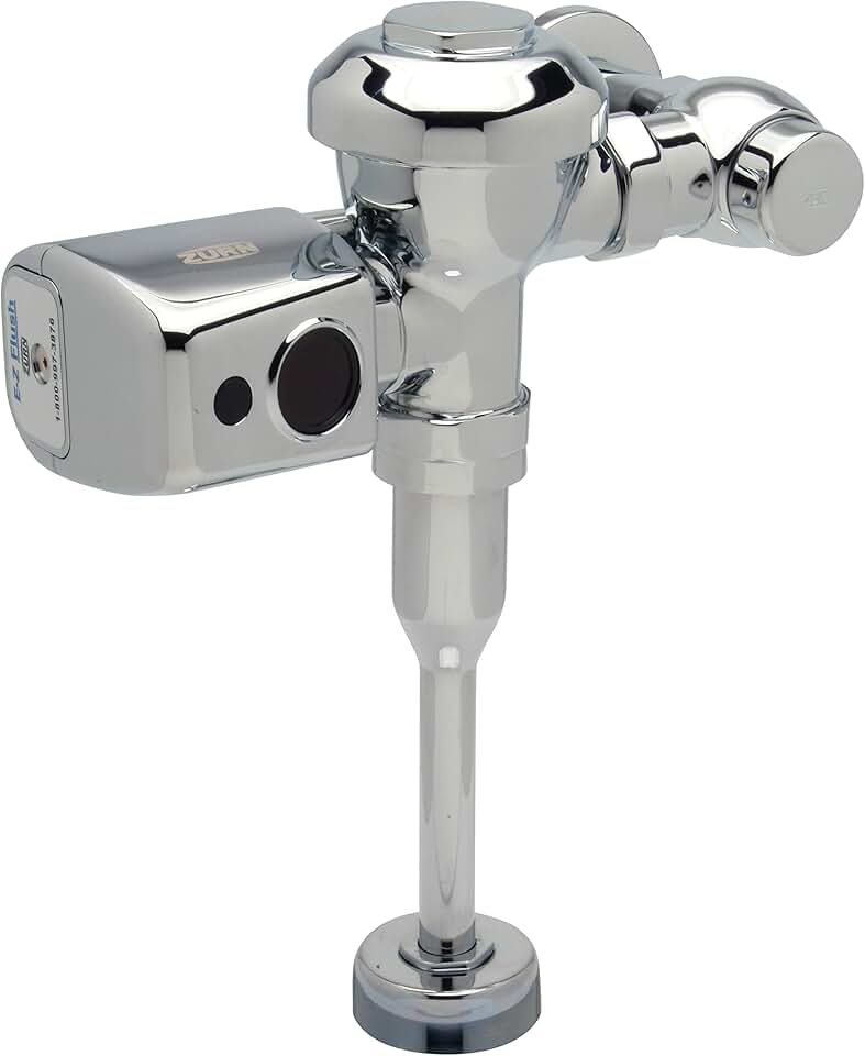 Zurn ZER6003PL-WS1-CPM 1.0 Plus Side Mount Battery Operated Flush Valve