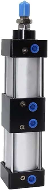 SCT40/50/63 Multi Position Air Pneumatic Cylinder Double Force Boosting with High Thrust 25-1000mm Stroke Double Acting 1Pcs(SCT40,Store 50mm)