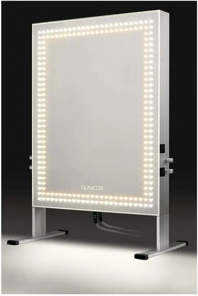 Glamcor Brilliant Vanity LED Mirror with Color Temperature Adjustability