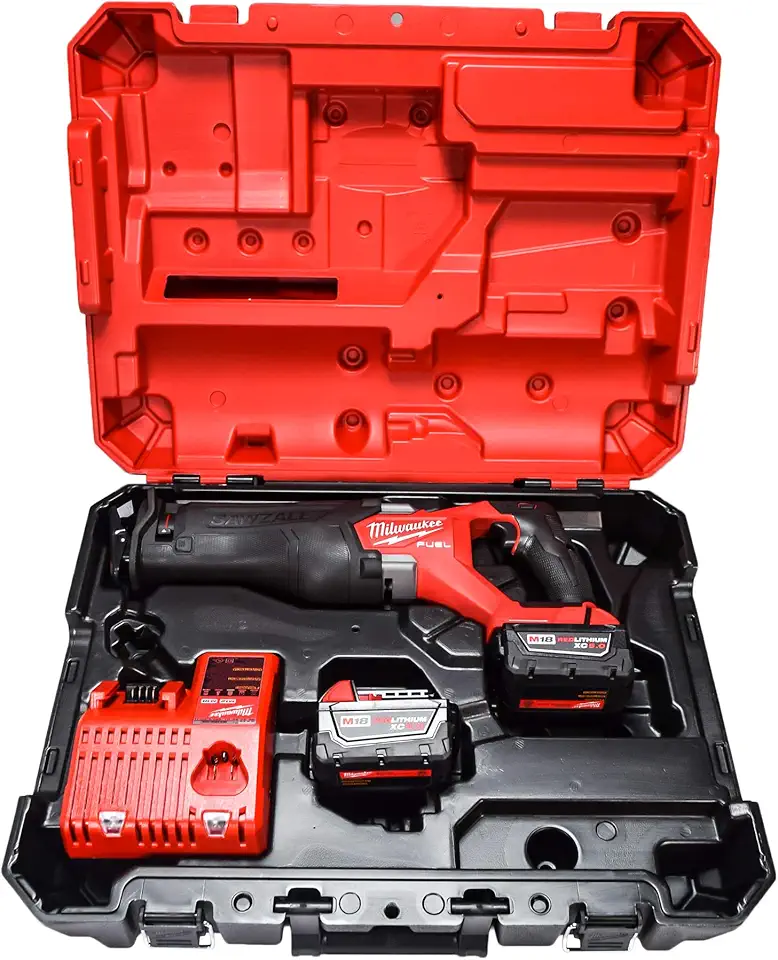 Milwaukee 2821-22 18V Li-Ion Brushless Cordless SAWZALL Reciprocating Saw Kit