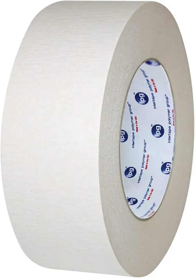 IPG - Industrial 592 Medium Grade Double Coated Paper Flatback Tape, 48mm x 32.9m, Natural, (24-Pack), 82741