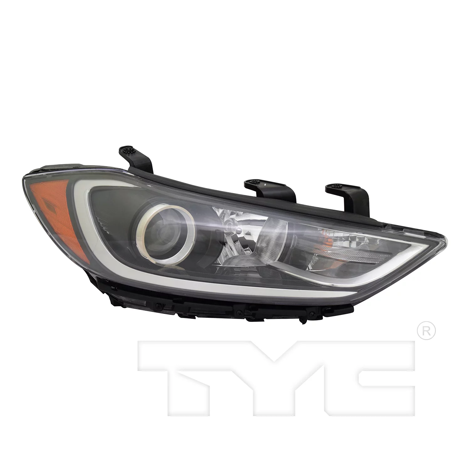 HID Headlight w/AFS Right Passenger for 17-18 Hyundai Elantra 2.0L (Limited Pkg)