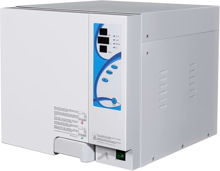 Class N Dry Function 1100W 18L Steam Sterilizer Autoclave Lab Equipment 2 Working Mode Steam Autoclave for Medical Sterilization STE-18-E