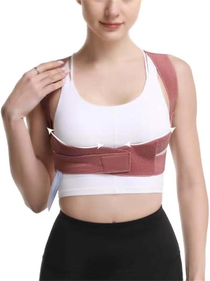 Student Adult Orthotic Back Posture with Invisible Correction Straight Back Shoulder Opening Artifact(Medium)