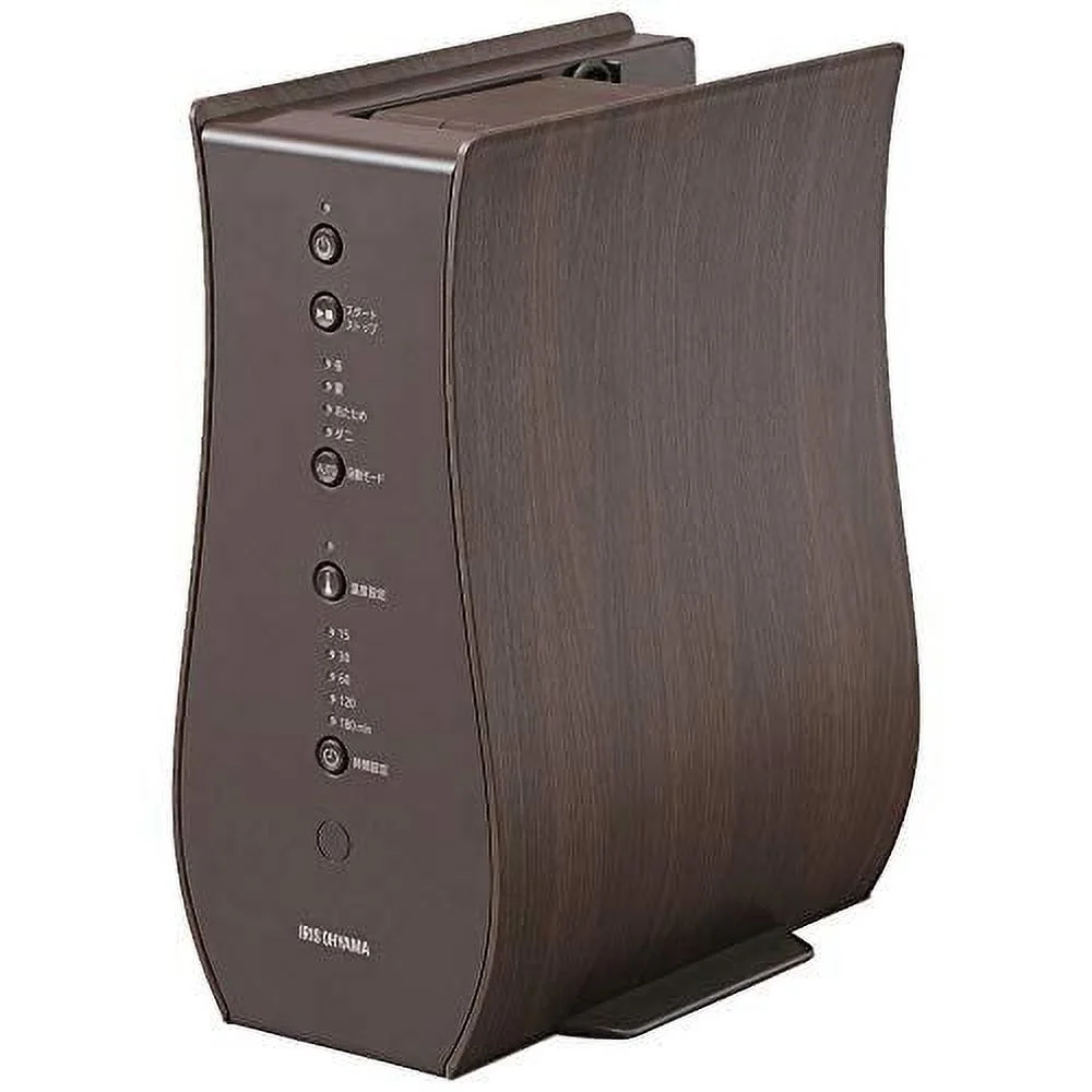 IRIS Ohyama Futon Dryer Kararie Design With warm air function No mat required Lightweight and compact Clothes drying FK-D1-SO Smoke oak