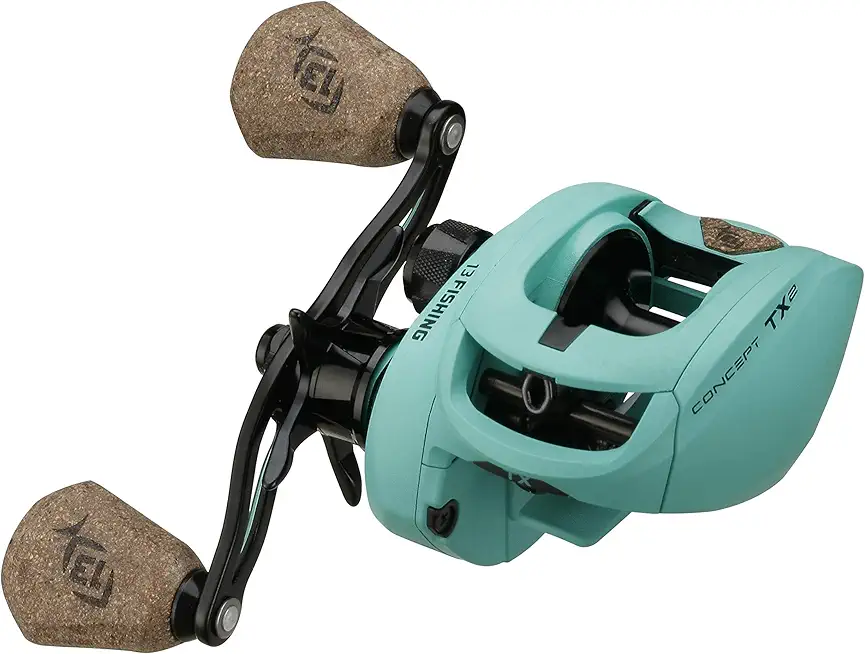 Concept TX2 - Baitcast Reels - Includes Skull Cap Low-Profile Baitcast Reel Cover
