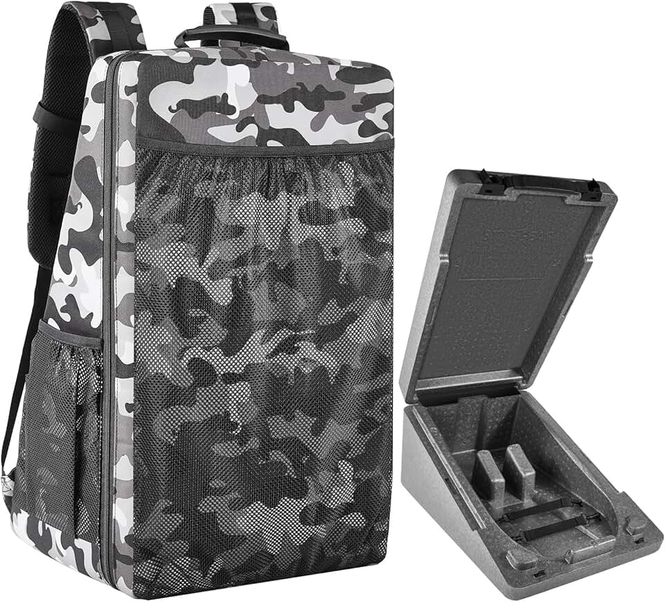 Starlink Case Gen 2, Hard Travel Starlink Storage Bag for Starlink V2 Mount Dish Kit, Waterproof Lightweight Starlink Accessories Protective Backpack for Outdoor Camping and RV Trips