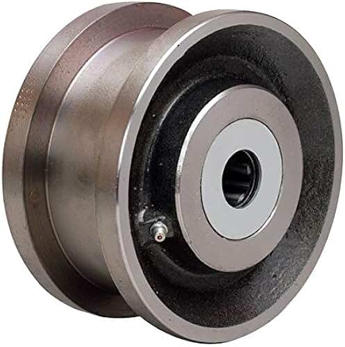 Caster Wheel, Steel, 5 in, 5000 lb.