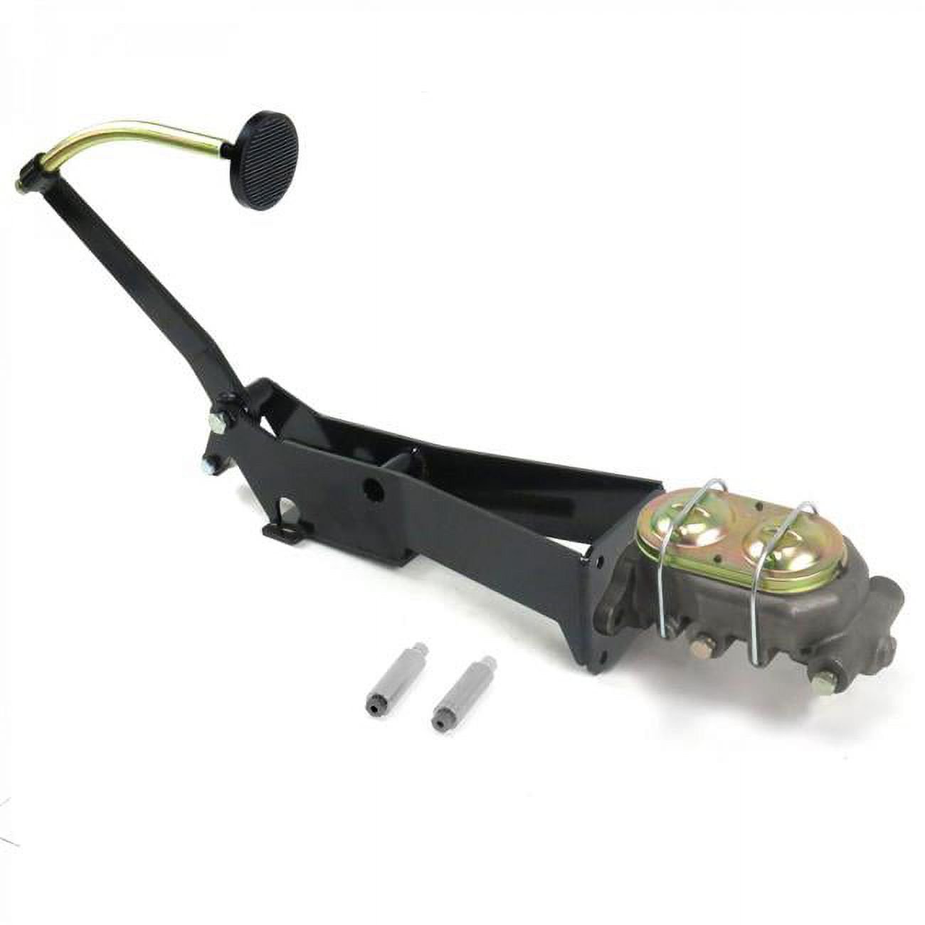 Helix Suspension Brakes & Steering  Manual Disc & Disc Brake Pedal Kit with 3 in. Black Pad for 1949-1954 Chevy Car