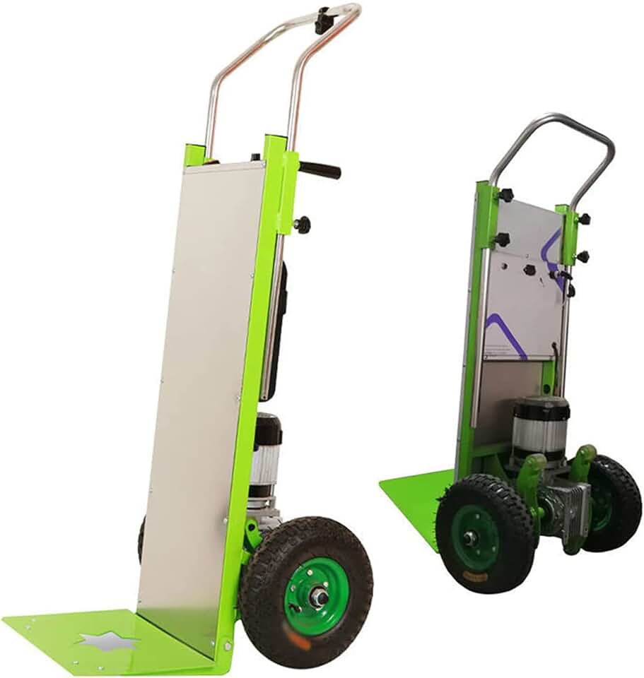 Electric Stair Climber Cart, Labor-Saving Hand Truck with Battery 48V/13AH 800W for Moving Furniture, Groceries, Heavy Appliance, Decoration Building Materials