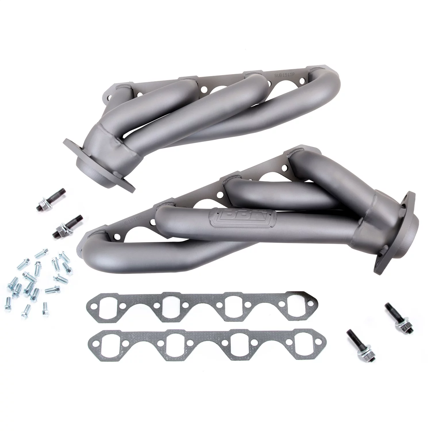 BBK Performance 1515 1-5/8 Shorty Headers Titanium Ceramic Coated Fits select: 1986-1993 FORD MUSTANG, 1985 FORD MUSTANG LX/GT