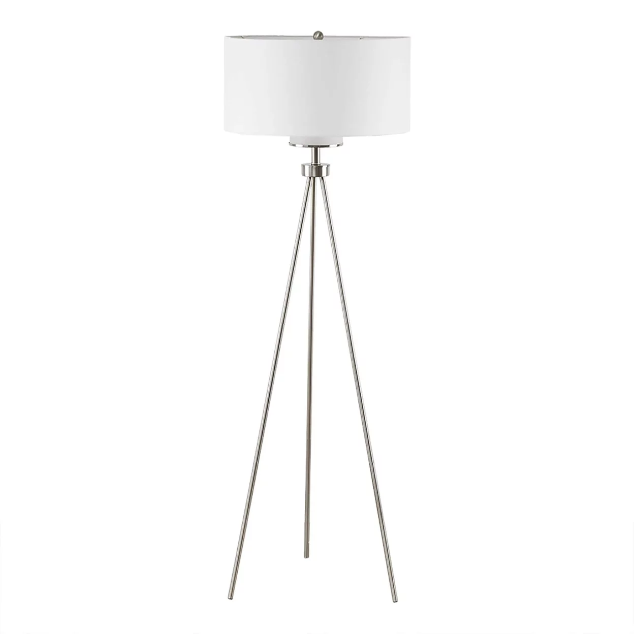 Ink+Ivy Pacific Tripod Floor Lamp Silver See Below