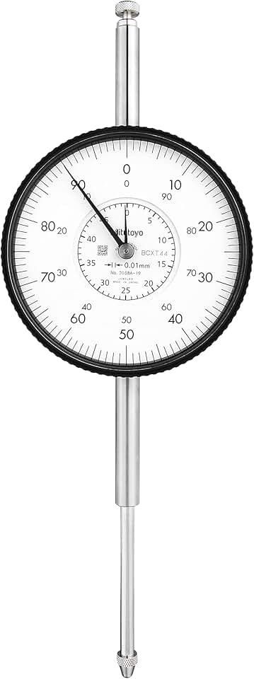 Mitutoyo 3058A-19 Dial Indicator DG 0.01 Grad, 0-50mm Range