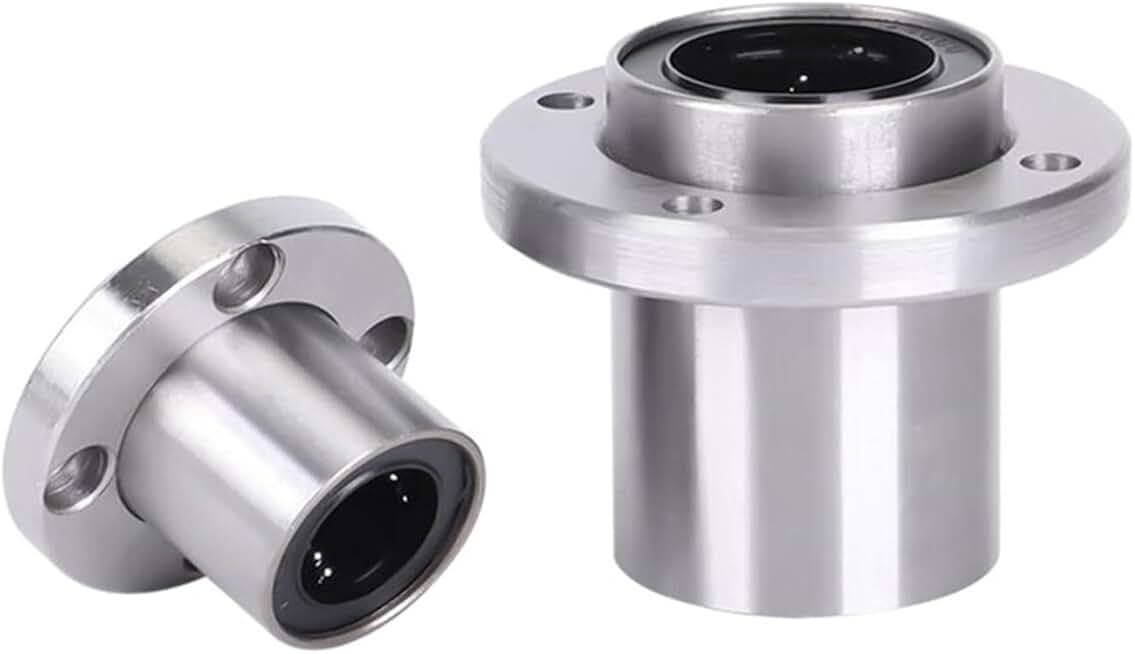 Flange Linear Motion Bushing LMFP Rail Ball Bearing Подшипник LMFP6 8 10 12 13 16 20 25 30 35 40 50 60UU Linear Bearings 1Pcs(LMFP60UU 60x90x110)