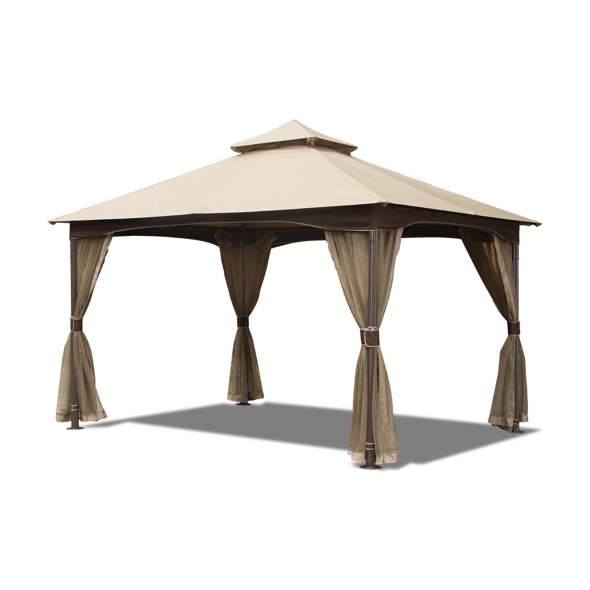 Outdoor Gazebo with Mosquito Netting - 97.44 - Elevate your outdoor living
