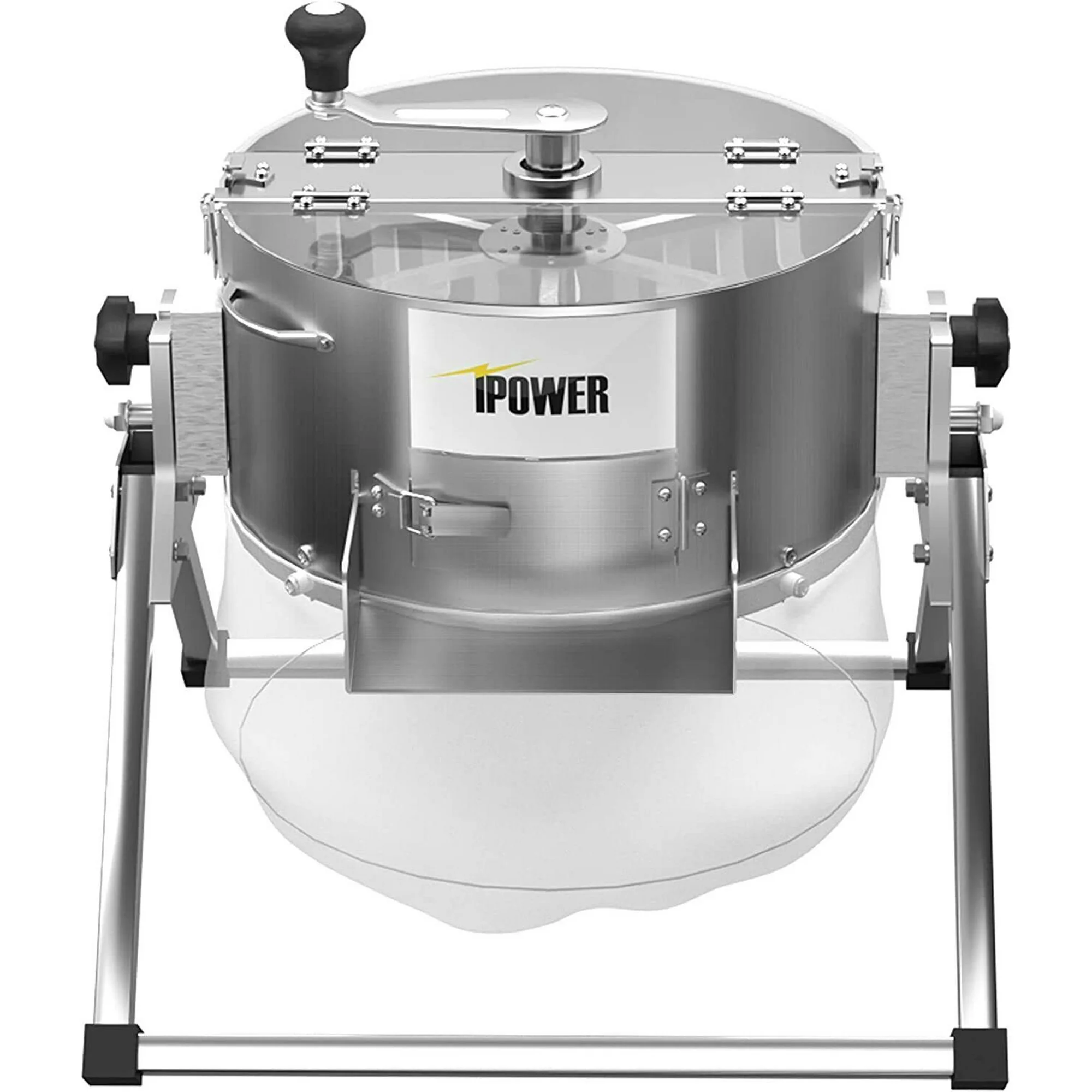 iPower Electric Bud Leaf Trimmer Machine 16-inch Automatic Open Top Hydroponic Bowl Trim Reaper Spin Cut Plant
