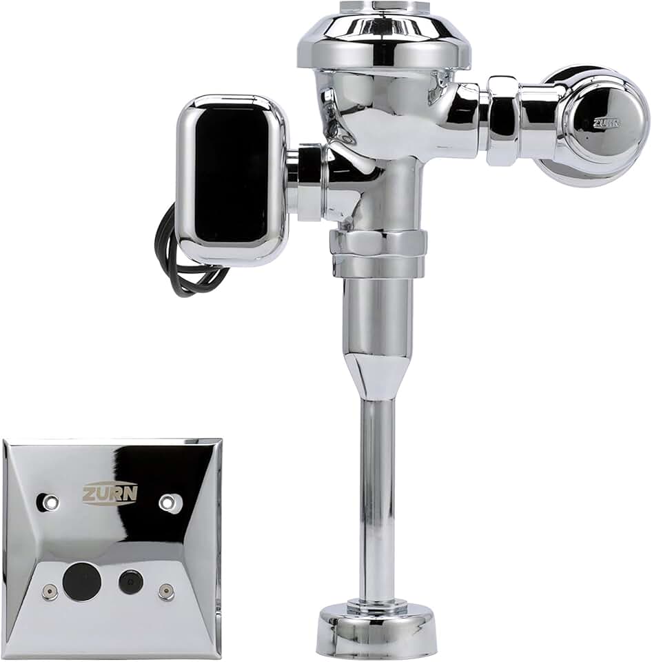 Zurn ZEMS6003AV-ULF AquaVantage® ZEMS Exposed Hardwired Sensor Flush Valve with 0.125 gpf, 11-1/2