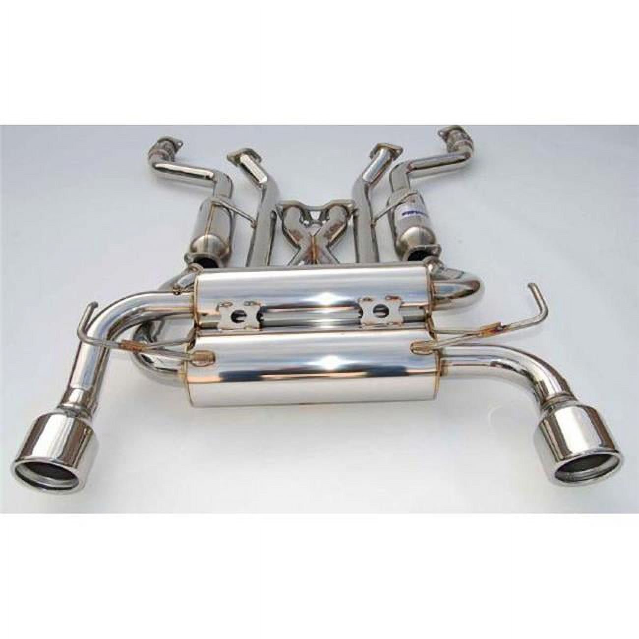 Invidia  Rolled Stainless Steel Tip Cat-back Exhaust for 2003-2006 Infiniti G35 Coupe Gemini
