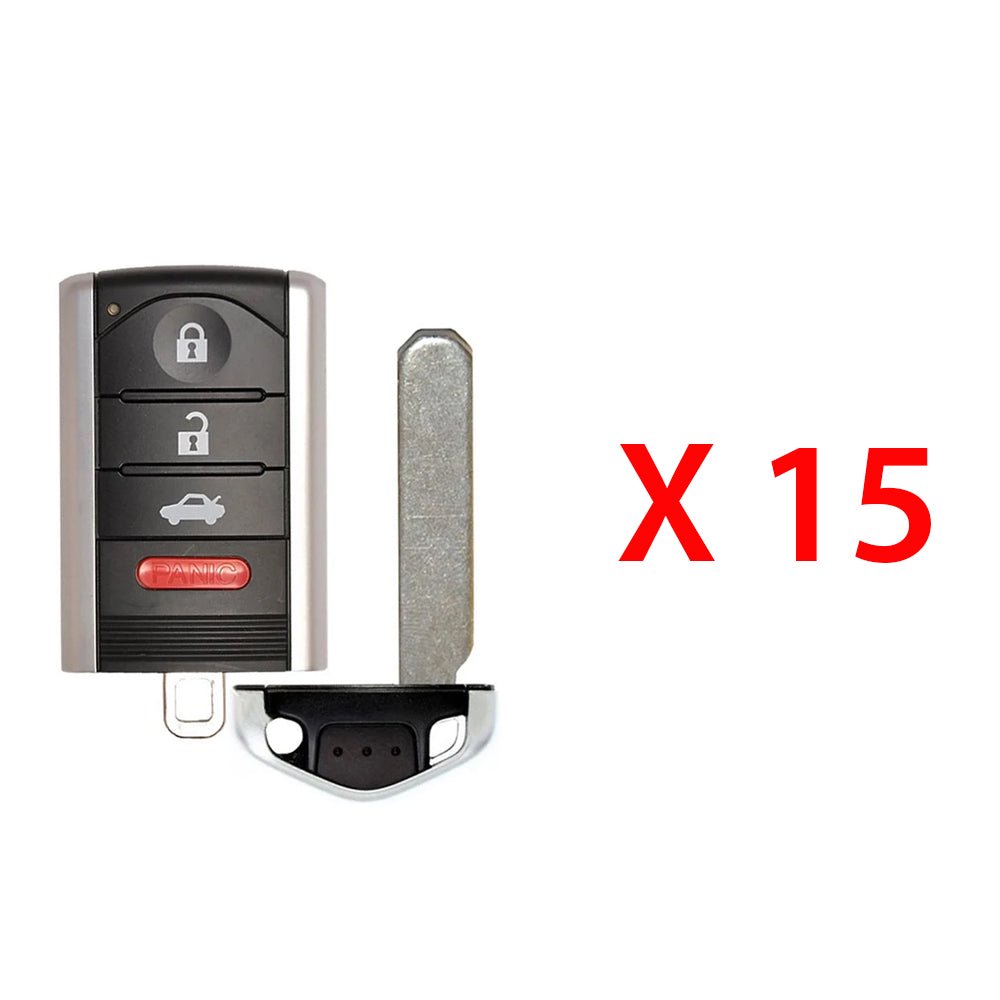 15 AKS KEYS Aftermarket Smart Key Fob for Acura TL 2009 - 2014 4B FCC# M3N5WY8145