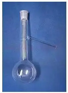 GOWE 1000ml Quartz Glass distillation flask ROUND Bottom with support Lab Glassware