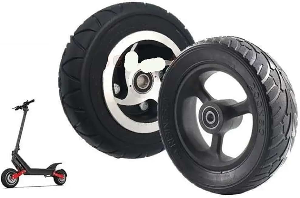 8-inch Electric Scooter Solid Wheel Bearing/Size 200x60mm Solid Wheels Without Inflatable Tire 1Pcs(B)