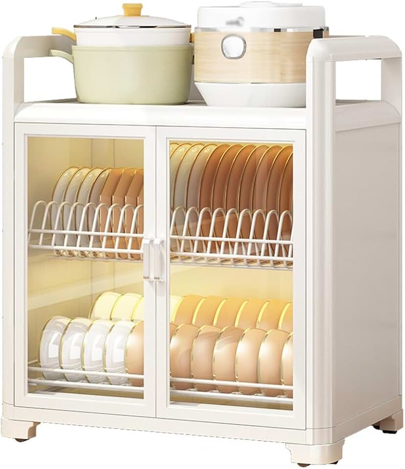 Kitchen Bowl Rack Storage Rack Drain Rack Dishes Utensils Storage Box