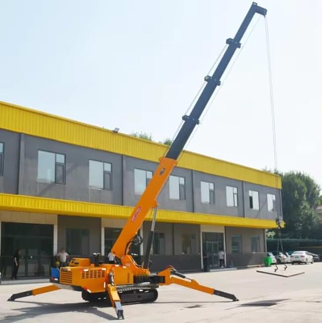 Track-Mounted Spider Crane, Elevated Spider Work Platform, Performance-Driven Spider Metrics