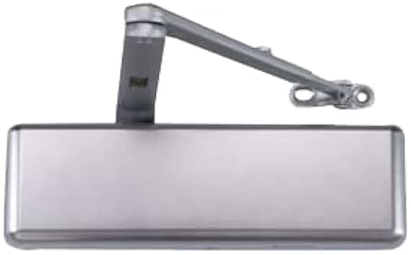 Extra Heavy Duty Commercial Door Closer, DC9016 Automatic Door Closer, Surface-Mounted Auto Door Closer, Size 1-6 Commercial Door Closer Heavy Duty for Heavy Traffic Areas, Aluminum