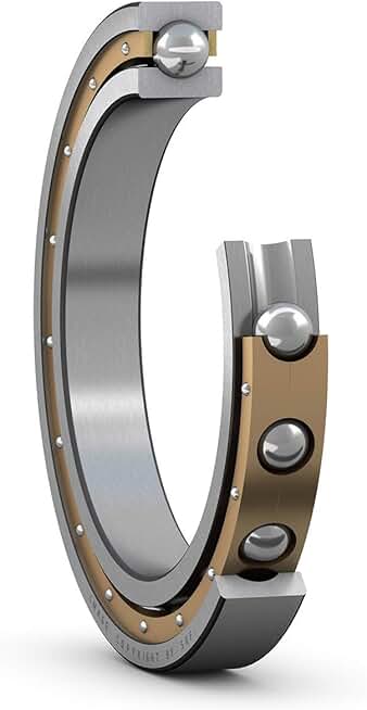 SKF 6332 M Radial Bearing, Single Row, Deep Groove Design, ABEC 1 Precision, Open, Normal Clearance, Brass Cage, 160mm Bore, 340mm OD, 68mm Width