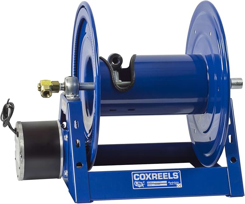 Coxreels 1125-4-200-E Competitor Series Motorized Reel - 1/2