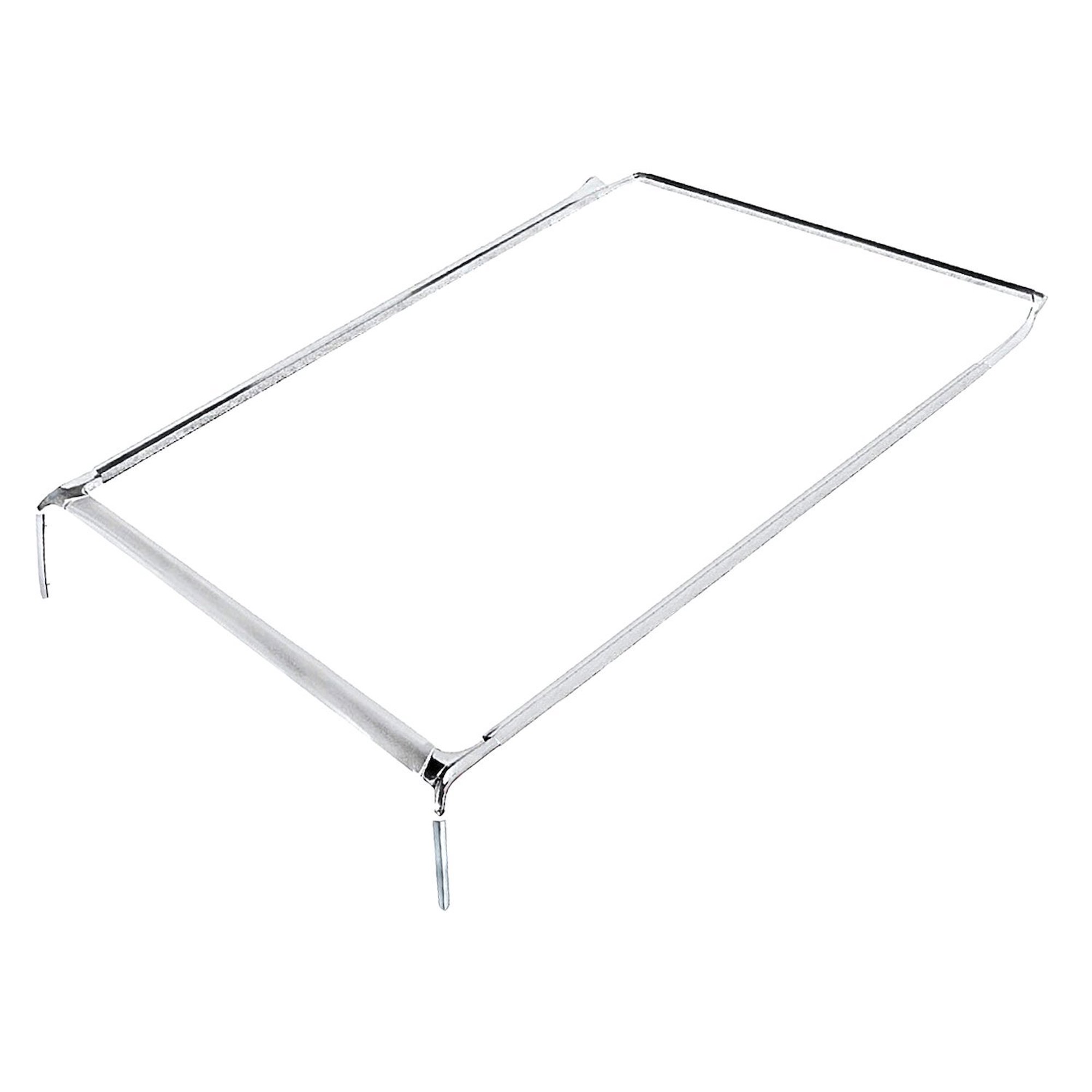 JEGS 79721 Complete Bed Molding Kit 1968-1972 Chevy El Camino Includes: Bed Rail